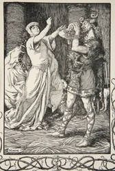 La reine lui cria d